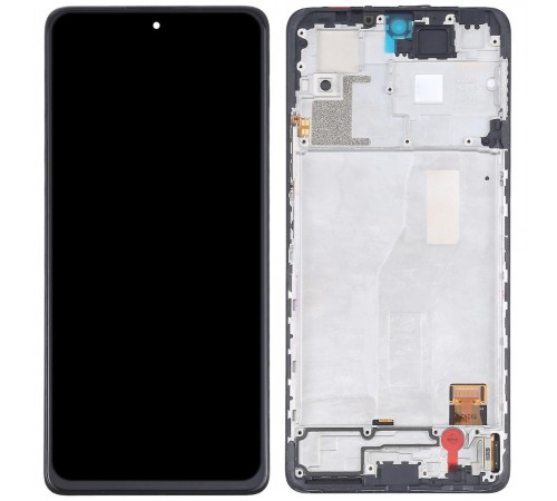Дисплей для Xiaomi Redmi Note 10 Pro, черный, с рамкой, Original (PRC) (переклеено стекло), M2101K6G Дисплей для Xiaomi Redmi Note 10 Pro, черный, с рамкой, Original (PRC) (переклеено стекло), M2101K6G