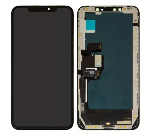 Дисплей для iPhone XS Max, чорний, з рамкою, High Copy (OLED), GW