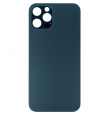 Задняя панель корпуса для iPhone 12 Pro, синяя, не нужно снимать стекло камеры, Original (PRC), big hole