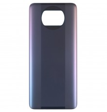 Задняя панель корпуса для Xiaomi Poco X3 Pro, черная (Phantom Black), Copy, 48MP, M2102J20SG, M2102J20SI