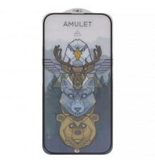 Захисне скло iNobi Amulet для Apple iPhone 14 Pro, Full Glue, Anti-Static, (без упаковки), чорне 