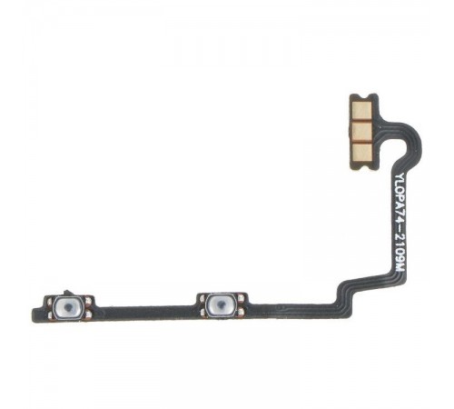 Шлейф для Oppo A74 4G, кнопок громкости звука