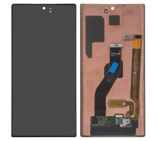 Дисплей для Samsung N970F Galaxy Note 10, черный, без рамки, Оригинал (переклеено стекло)