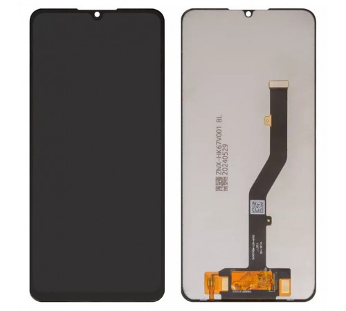 Дисплей для ZTE Blade A72 4G, Blade A72S, Blade V40 Smart, Blade V40 Vita, чорний, без рамки, Copy, BV067WBM-L00-MV00