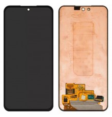 Дисплей для Samsung A546 Galaxy A54 5G, черный, без рамки, Оригинал (переклеено стекло)