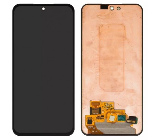 Дисплей для Samsung A546 Galaxy A54 5G, черный, без рамки, Оригинал (переклеено стекло)