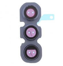 Скло камери для Samsung A346 Galaxy A34 5G, фіолетове, з рамкою