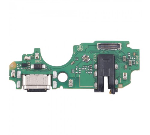 Шлейф для ZTE Blade A54, A34, коннектора зарядки, коннектора наушников, микрофона, плата зарядки