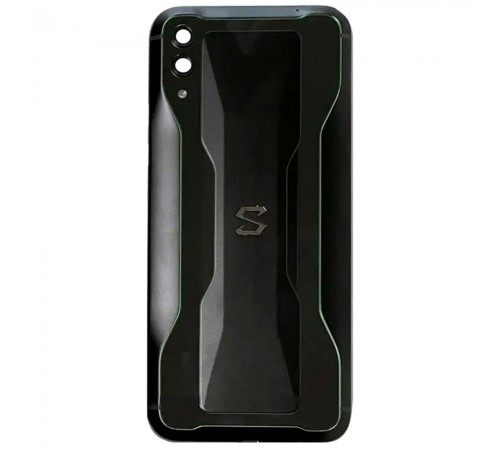 Задняя панель корпуса для Xiaomi Black Shark 2, черная + стекло камеры