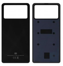 Задняя панель корпуса для Xiaomi Poco X4 Pro 5G, черная (Laser Black)