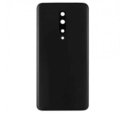 Задняя панель корпуса для OnePlus 7 Pro, черная, Copy + стекло камеры