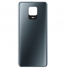 Задняя панель корпуса для Xiaomi Redmi Note 9 Pro, Redmi Note 9 Pro Max, серая (Interstellar Gray), Copy, 64 Мп
