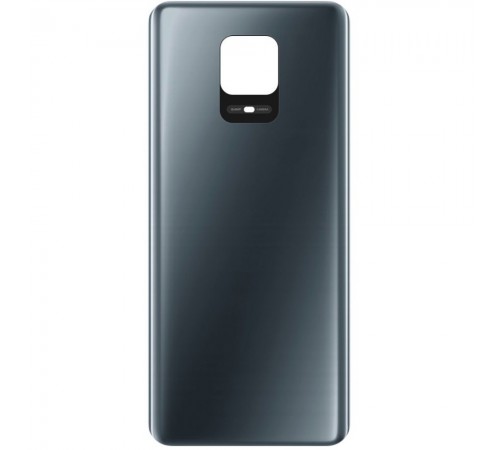 Задня панель корпусу для Xiaomi Redmi Note 9 Pro, Redmi Note 9 Pro Max, сіра (Interstellar Gray), Copy, 64 Мп