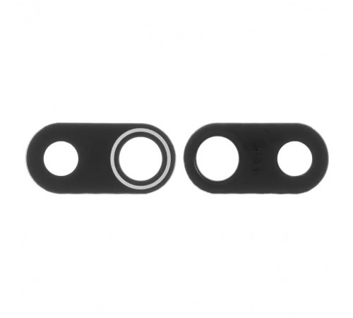 Стекло камеры для Xiaomi Redmi 8A, черное, без рамки, MZB8458IN, M1908C3KG, M1908C3KH
