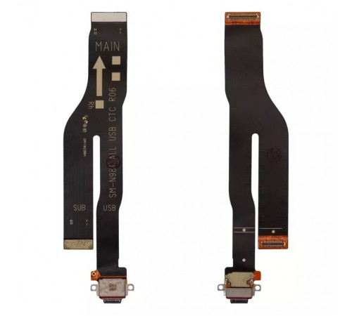 Шлейф для Samsung N980F Galaxy Note 20, N981 Galaxy Note 20 5G, межплатный, Original (PRC)