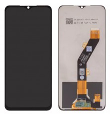 Дисплей для ZTE Blade A34, Blade A54, чорний, без рамки, (Box)