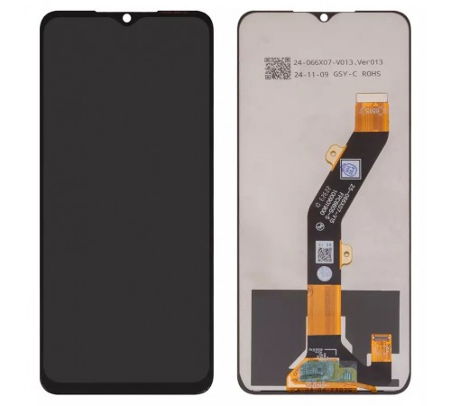 Дисплей для ZTE Blade A34, Blade A54, чорний, без рамки, (Box)