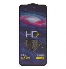 Защитное стекло ASP для Motorola Moto G84, 0,33 мм 9H, совместимо с чехлом, Full Glue, черный, HD+