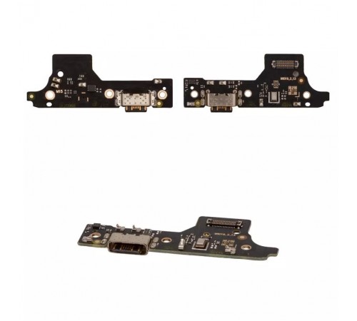Шлейф для Xiaomi Redmi 12, коннектора зарядки, микрофона, плата зарядки, Original (PRC)