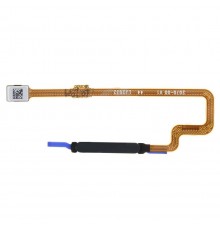 Шлейф для Xiaomi Poco M5 4G, сканера отпечатка пальца (Touch ID), черный, Original (PRC)