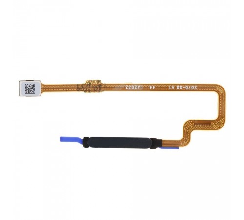 Шлейф для Xiaomi Poco M5 4G, сканера отпечатка пальца (Touch ID), черный, Original (PRC)