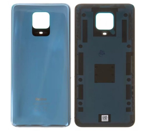 Задняя панель корпуса для Xiaomi Redmi Note 9 Pro, Redmi Note 9 Pro Max, серая (Interstellar Gray), 64 Мп