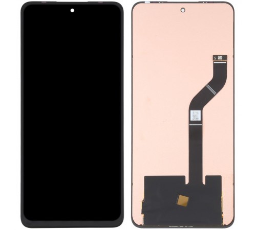 Дисплей для Xiaomi 12 Lite, черный, без рамки, Original (PRC) (переклеено стекло), 2203129G