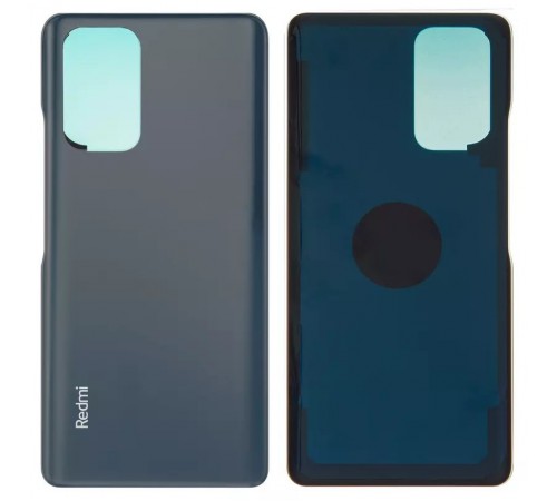 Задняя панель корпуса для Xiaomi Redmi Note 10 Pro, Redmi Note 10 Pro Max, серая (Onyx Gray)