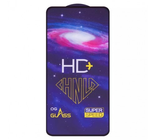 Защитное стекло ASP для Xiaomi Redmi Note 9, 0,33 мм 9H, совместимо с чехлом, Full Glue, черный, HD+