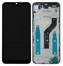 Дисплей для Tecno Pop 5 (BD2), черный, с рамкой, Original (PRC)