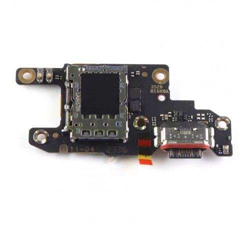 Шлейф для Xiaomi Poco X6, Redmi Note 13 Pro 5G, конектора зарядки, мікрофона, плата зарядки, Original (PRC)
