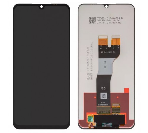 Дисплей для Samsung A057 Galaxy A05s, черный, Best copy, без рамки, Сopy