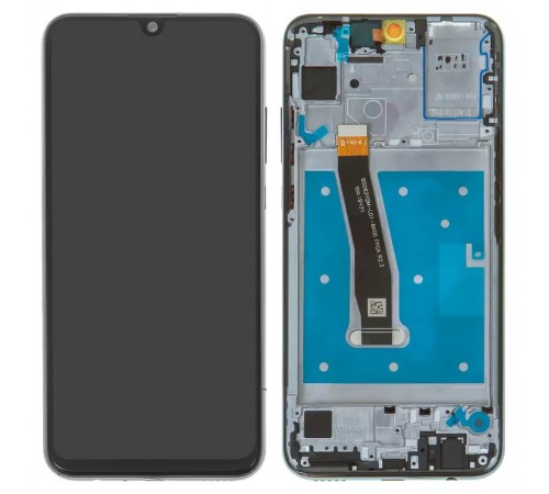 Дисплей для Huawei Honor 10 Lite, Honor 10i, Honor 20 Lite, Honor 20i, чорний, з рамкою, Original (PRC), HRY-LX1/HRY-LX1T/HRY-AL00T/HRY-TL00T/HRY-AL00TA
