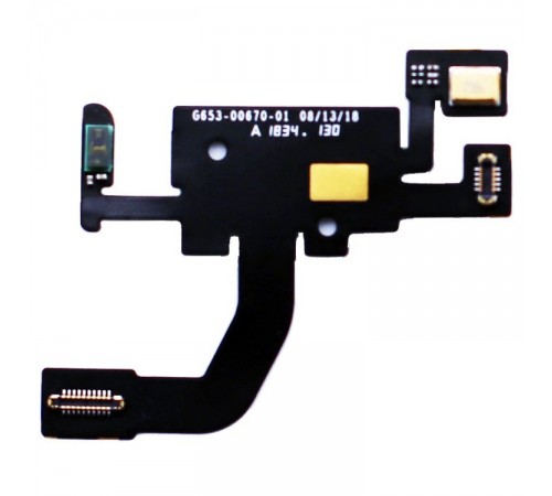 Шлейф для Google Pixel 4, микрофона, c датчиком приближения, Original (PRC)