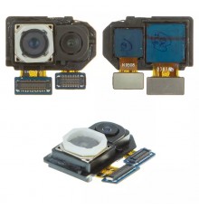 Камера для Samsung A305 Galaxy A30, A405 Galaxy A40, основная, Wide+Ultrawide, 16MP+5MP, Original (PRC), с разборки