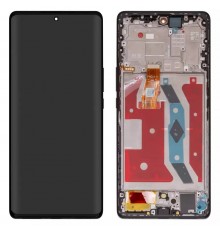 Дисплей для Huawei Honor Magic 5 Lite, чорний, з рамкою, Original (PRC), RMO-NX1, RMO-NX3