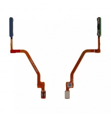 Шлейф для Xiaomi Redmi Note 9 Pro, Redmi Note 9S, сканера отпечатка пальца (Touch ID), синий