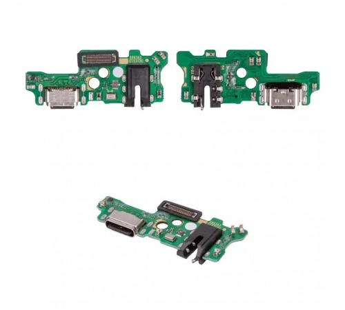 Шлейф для Infinix Note 11, Note 12, коннектора зарядки, з мікрофоном, з компонентами, Original (PRC), плата зарядки