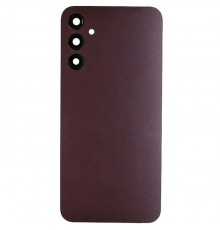Задня панель корпусу для Samsung A245 Galaxy A24, червона (Dark Red) + скло камери