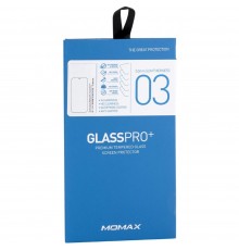 Защитное стекло для Apple iPhone 12 Pro Max, 0.3mm, Glass Pro+ Premium Screen Protector, Momax (PZAP20LB1T), прозрачное