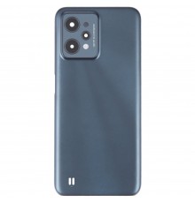 Задня панель корпуса для Realme C31, зелена (Dark Green), Copy + скло камери