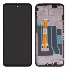 Дисплей для Realme C75 4G RMX3941, черный, с рамкой, High Copy 1540481072