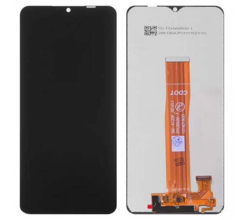 Дисплей для Samsung A125F Galaxy A12, A127 Galaxy A12 Nacho, M127 Galaxy M12, черный, Best copy, без рамки, Сopy, SM-A125F_REV0.1 FPC6509-1