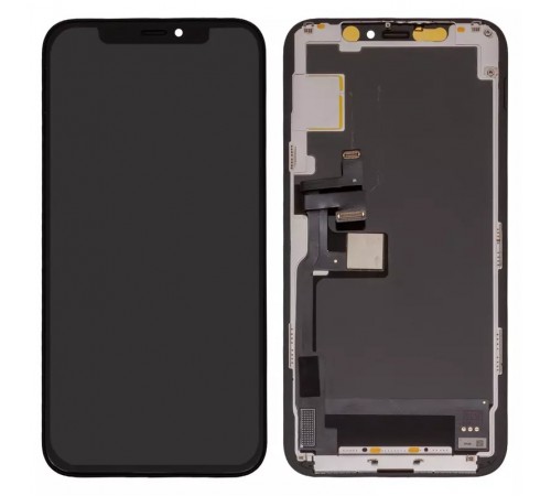 Дисплей для iPhone 11 Pro, черный, с рамкой, High Copy без микросхемы, (OLED), imisu OEM soft Дисплей для iPhone 11 Pro, черный, с рамкой, High Copy без микросхемы, (OLED), imisu OEM soft