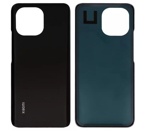 Задняя панель корпуса для Xiaomi Mi 11, черная, High Copy M2011K2C, M2011K2G Задняя панель корпуса для Xiaomi Mi 11, черная, High Copy M2011K2C, M2011K2G