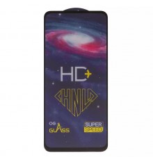 Защитное стекло ASP для Motorola Moto G14 PAYF0010IN, Moto G54, Moto G54 Power, 0,33 мм 9H, совместимо с чехлом, Full Glue, черный, HD+