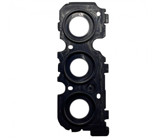 Скло камери для Samsung M236 Galaxy M23 5G, чорне, з рамкою