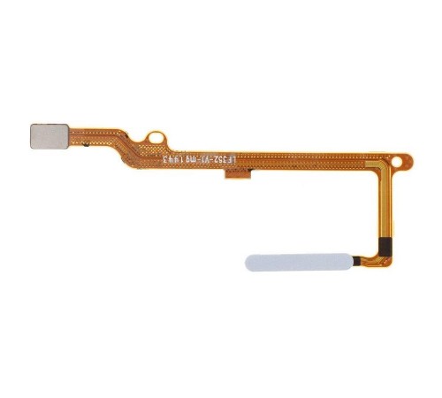 Шлейф для Huawei Honor X8 4G, сканера відбитка пальця (Touch ID), сріблястий (Titanium Silver), Original (PRC)