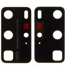 Скло камери для Huawei P40 Pro, чорне, без рамки