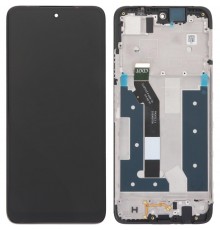 Дисплей для Motorola Moto G35 XT2433-5, чорний, з рамкою, Original (PRC)